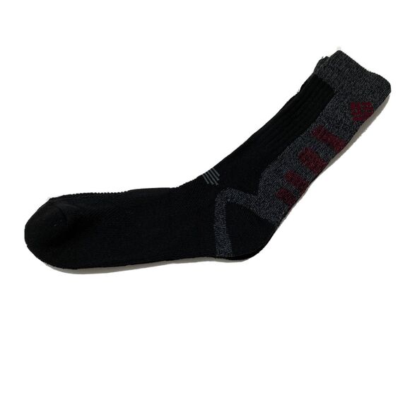 Columbia Adult 4-pair Pack Crew Socks Black Size M - Picture 1 of 1